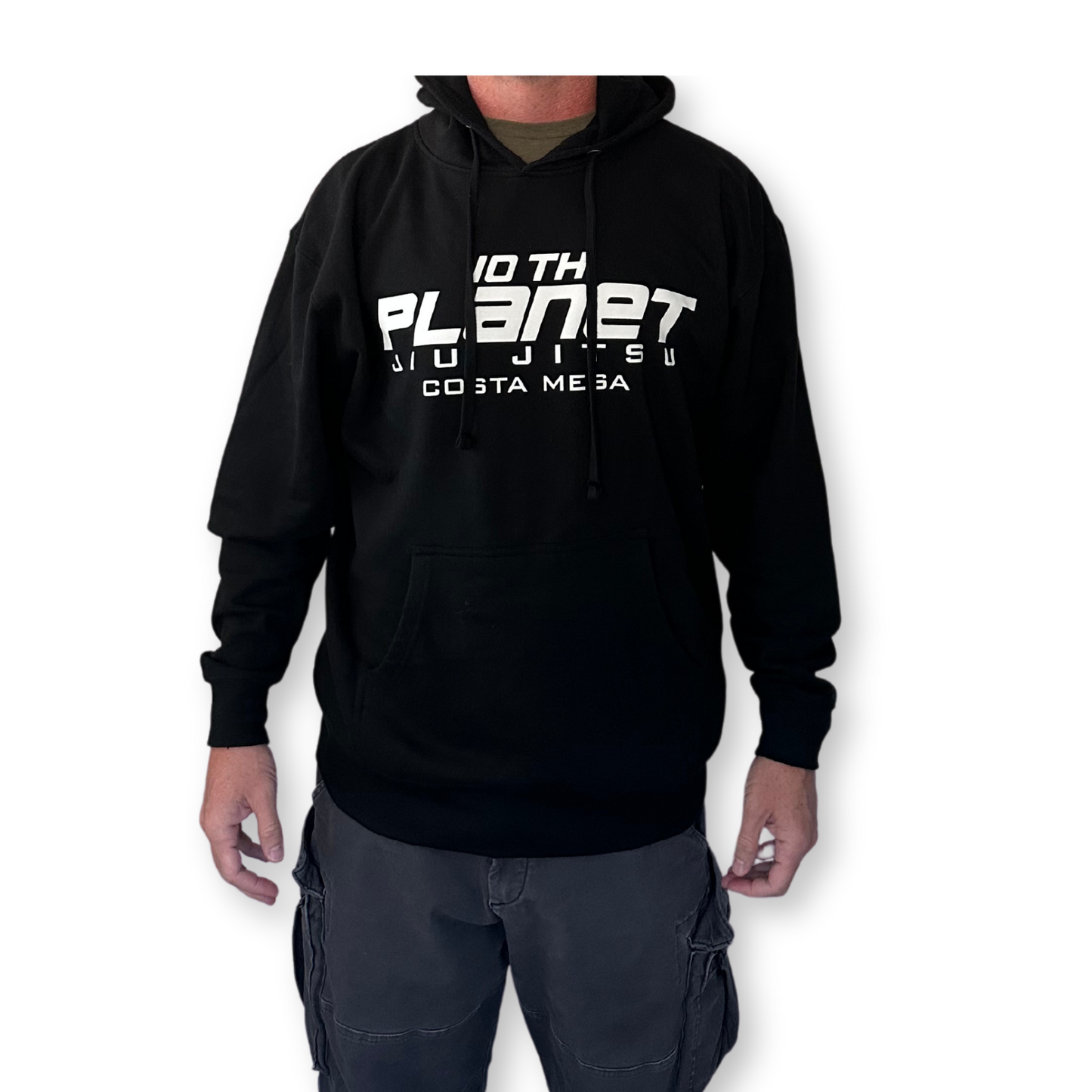 10th Planet Costa Mesa Jiu Jitsu Hoodie Black